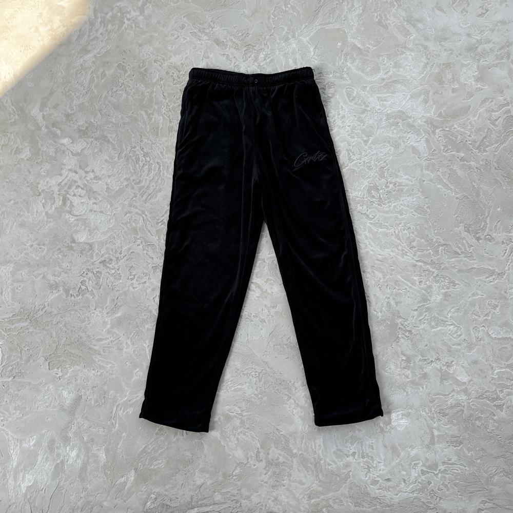 Velvet Track Set - black black