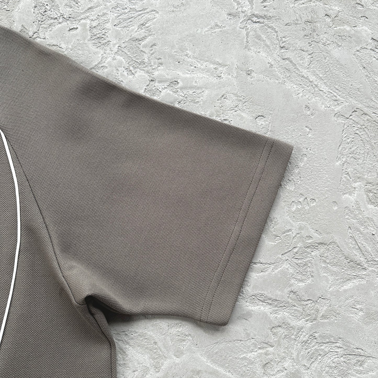 island pique polo set -grey