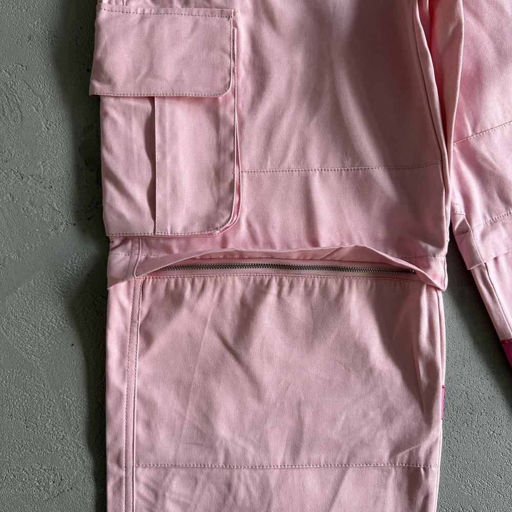 MT detachable cargo pants-pink