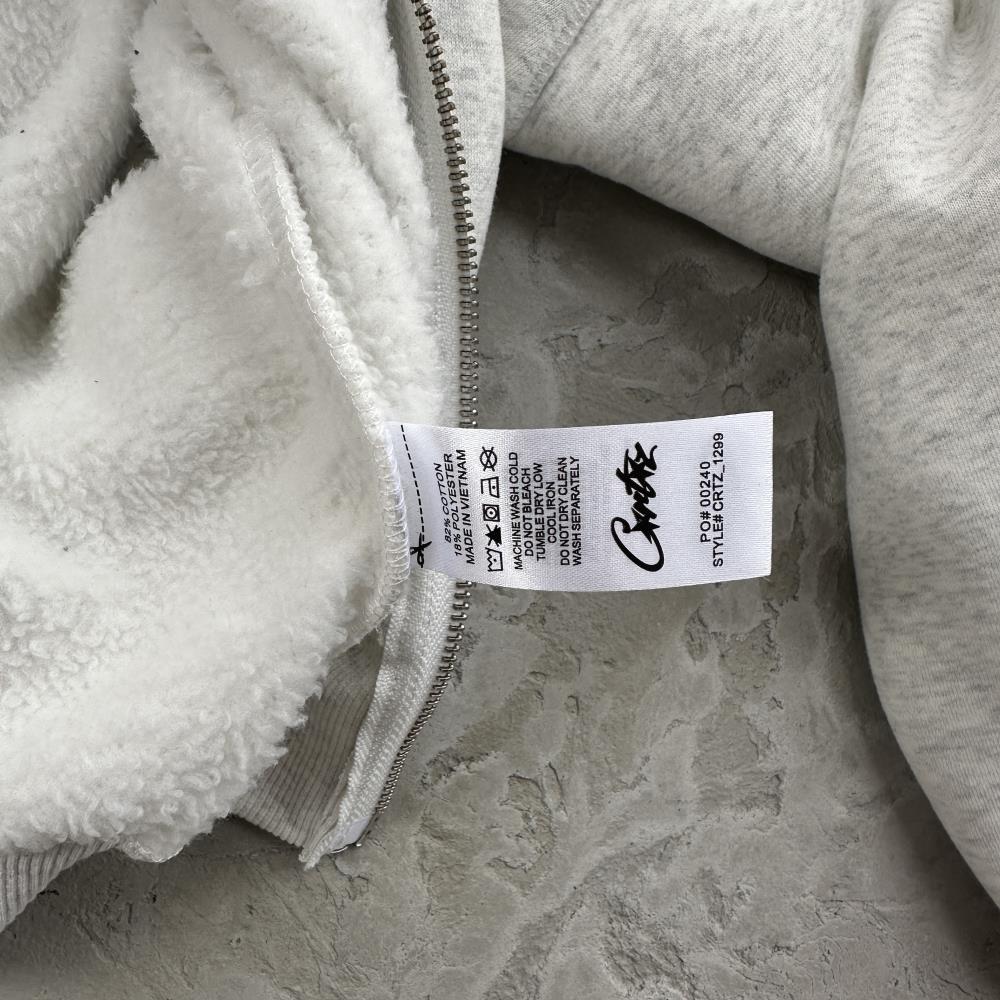 college arch open hem set white