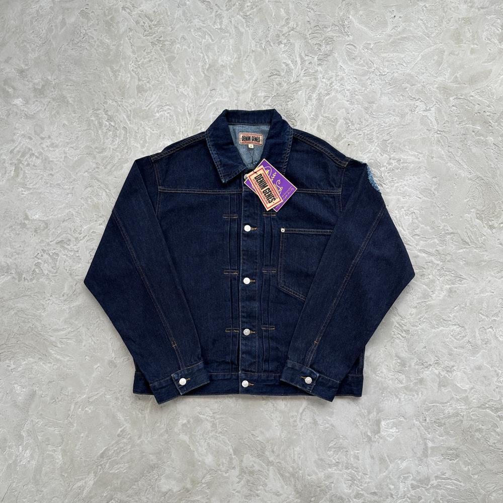 TYPE I FRAYED DENIM JACKET