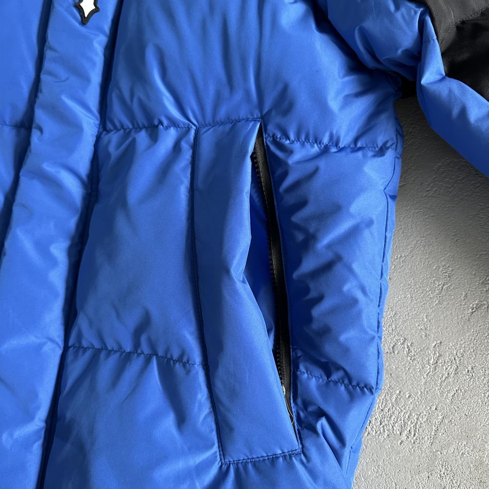 decoded arch puffer-black blue