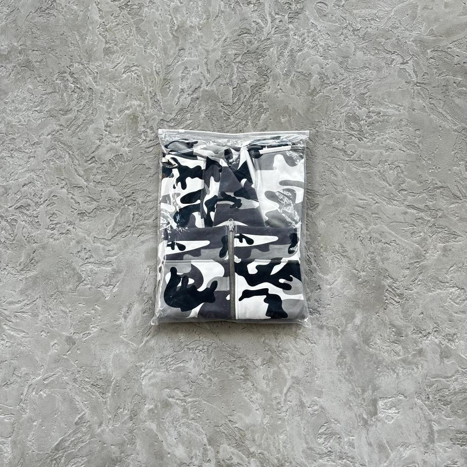 ISLAND PUFF PRINT ZIP SET-ARCTIC CAMO