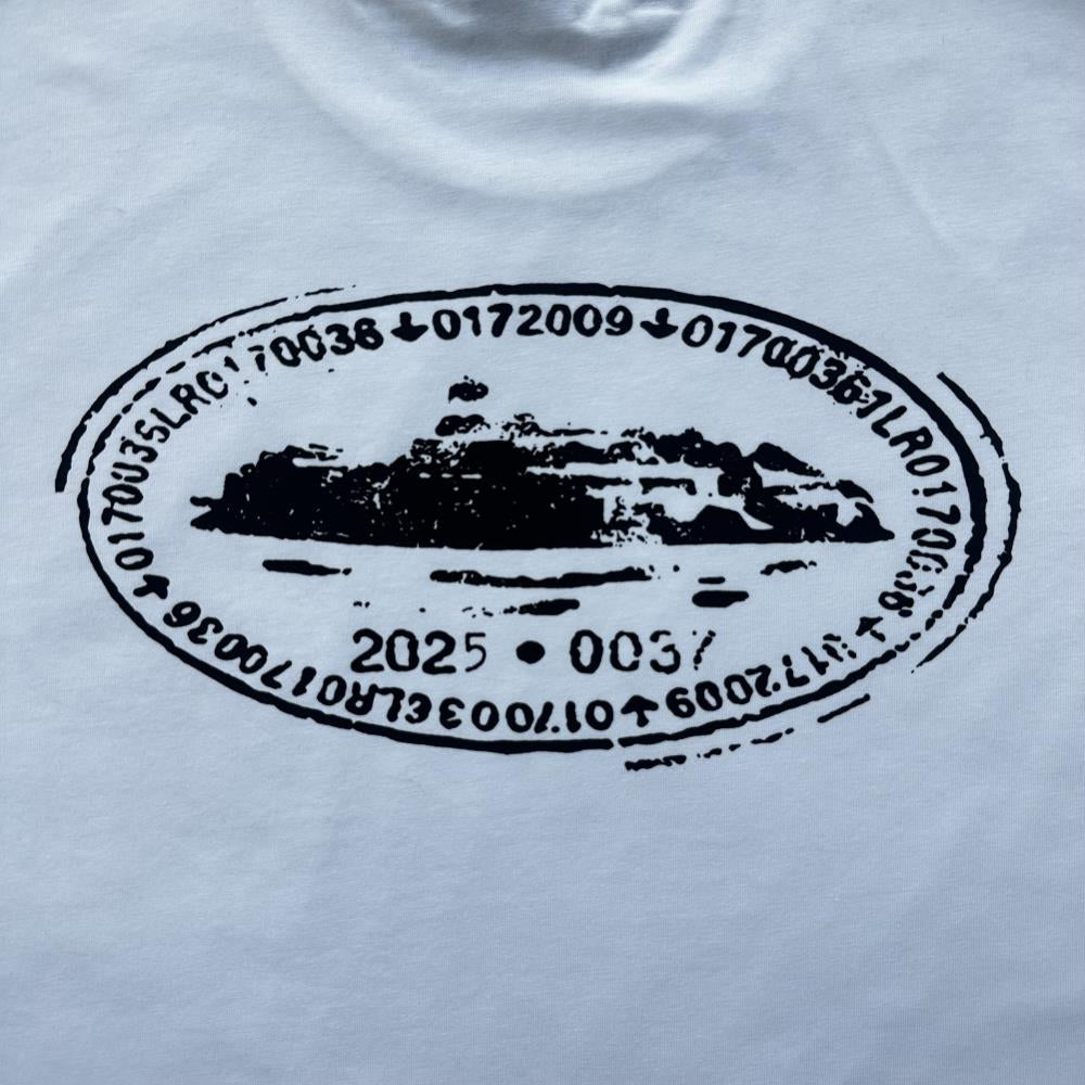 Cort Stamp Tee White
