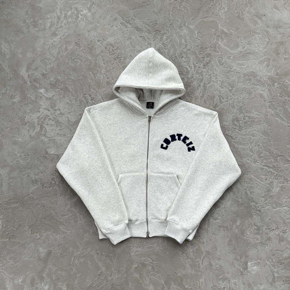 college arch open hem set white