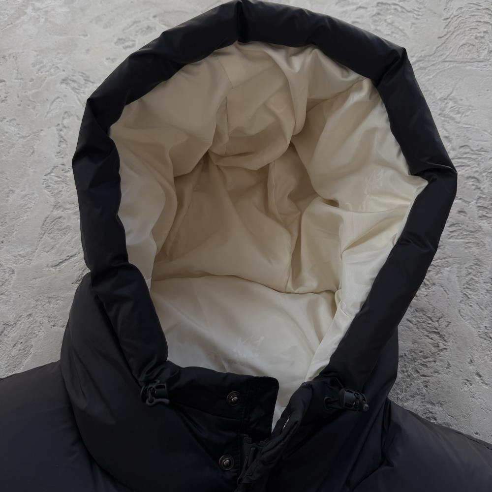bolo v2 down jacket jacket-black and white