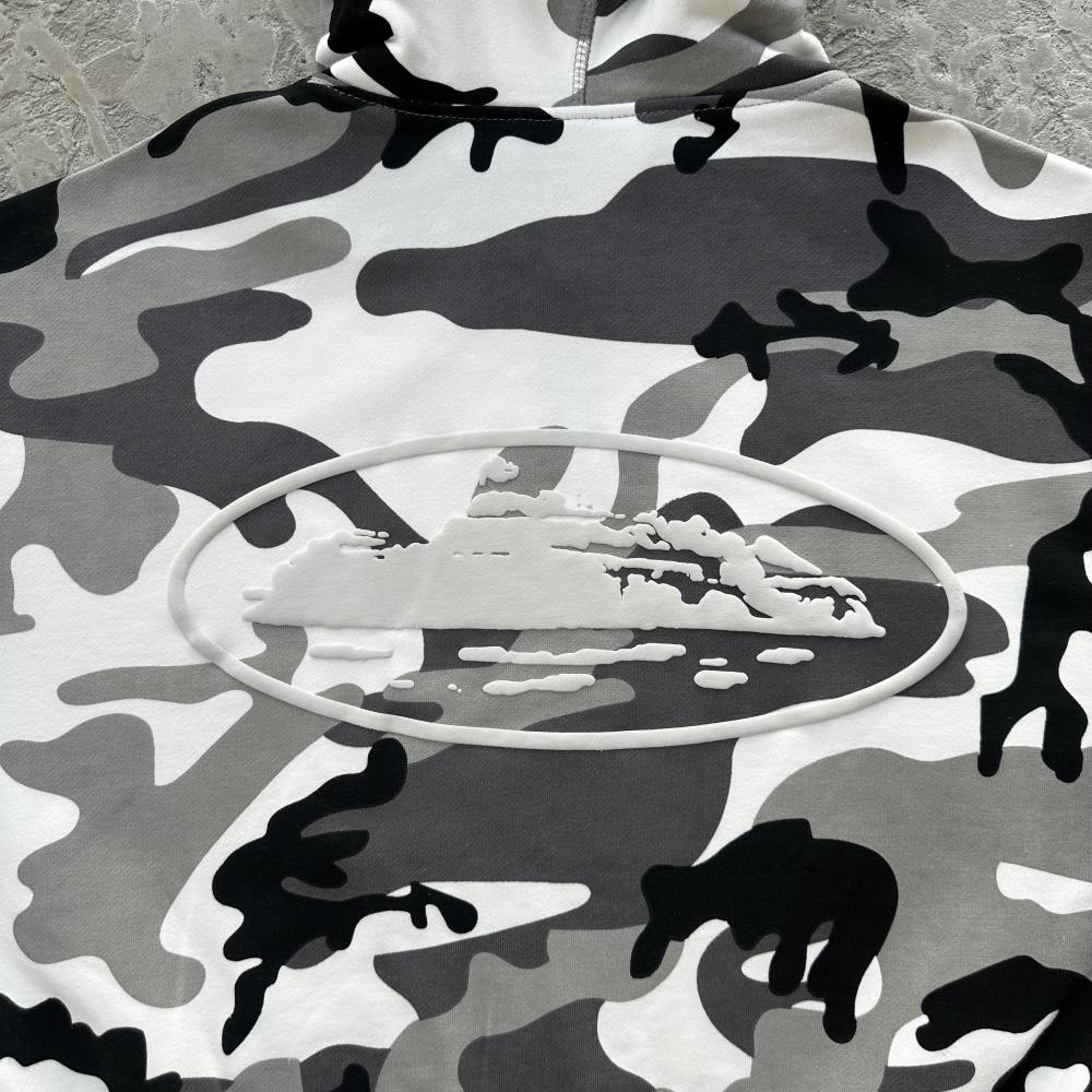 ISLAND PUFF PRINT ZIP SET-ARCTIC CAMO