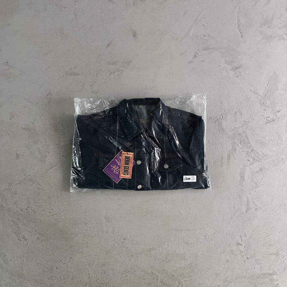 c-star denim jacket-dark wash