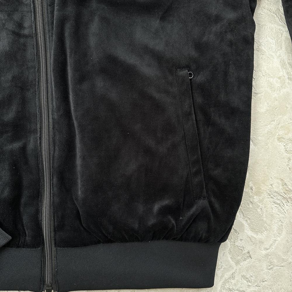 Velvet Track Set - black black
