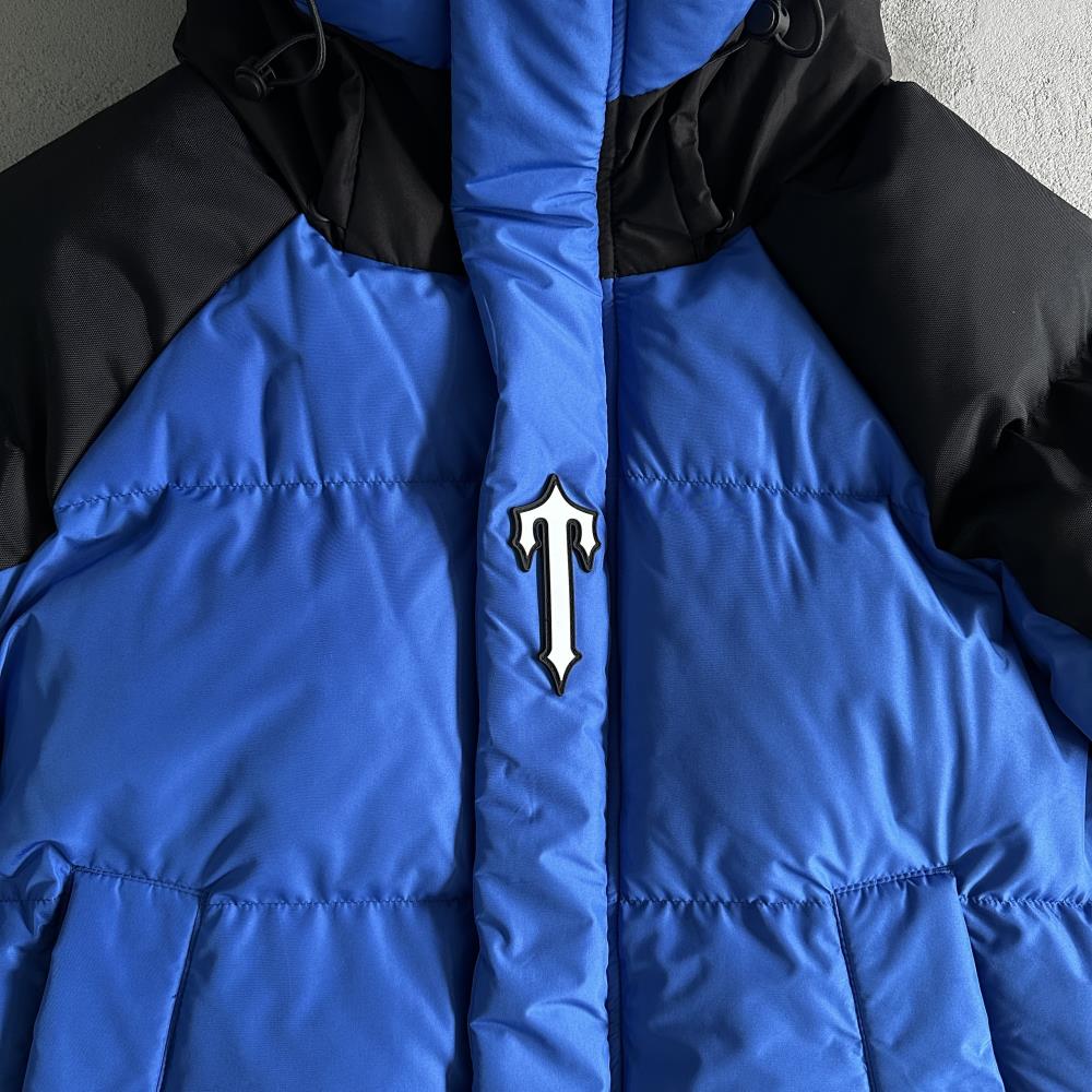 decoded arch puffer-black blue