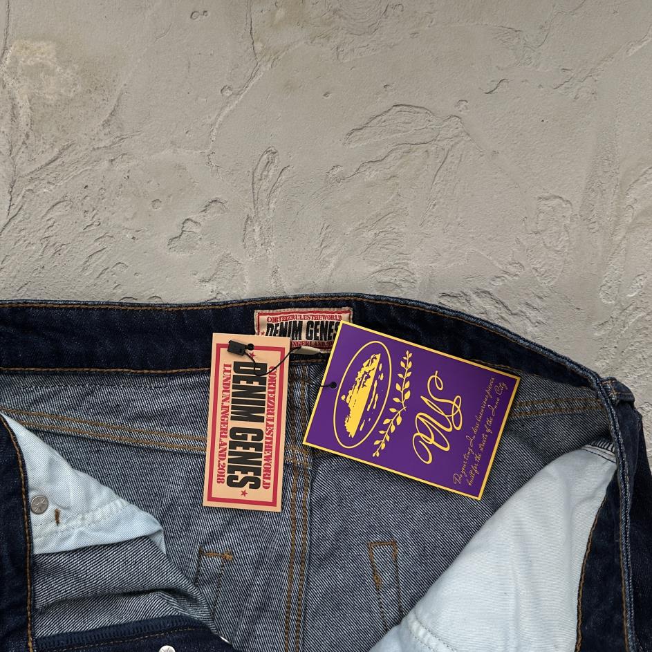 TYPE I FRAYED DENIM PANTS