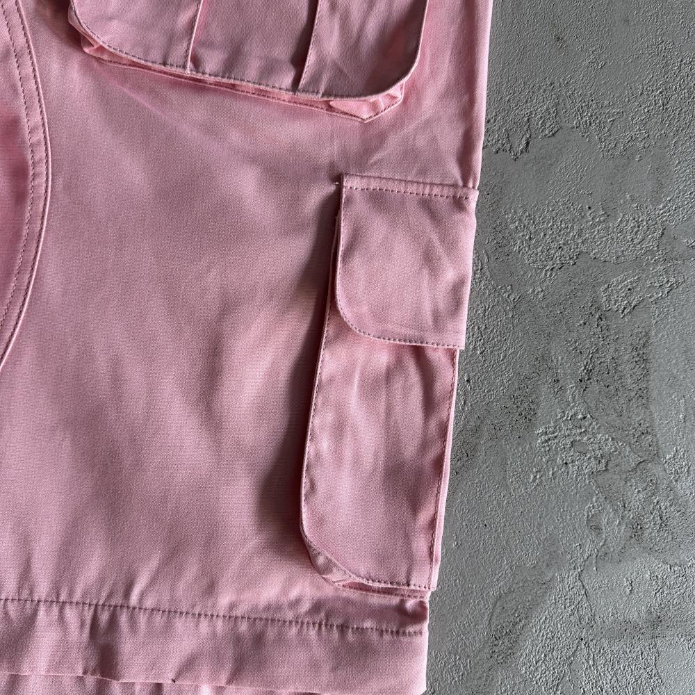 MT detachable cargo pants-pink