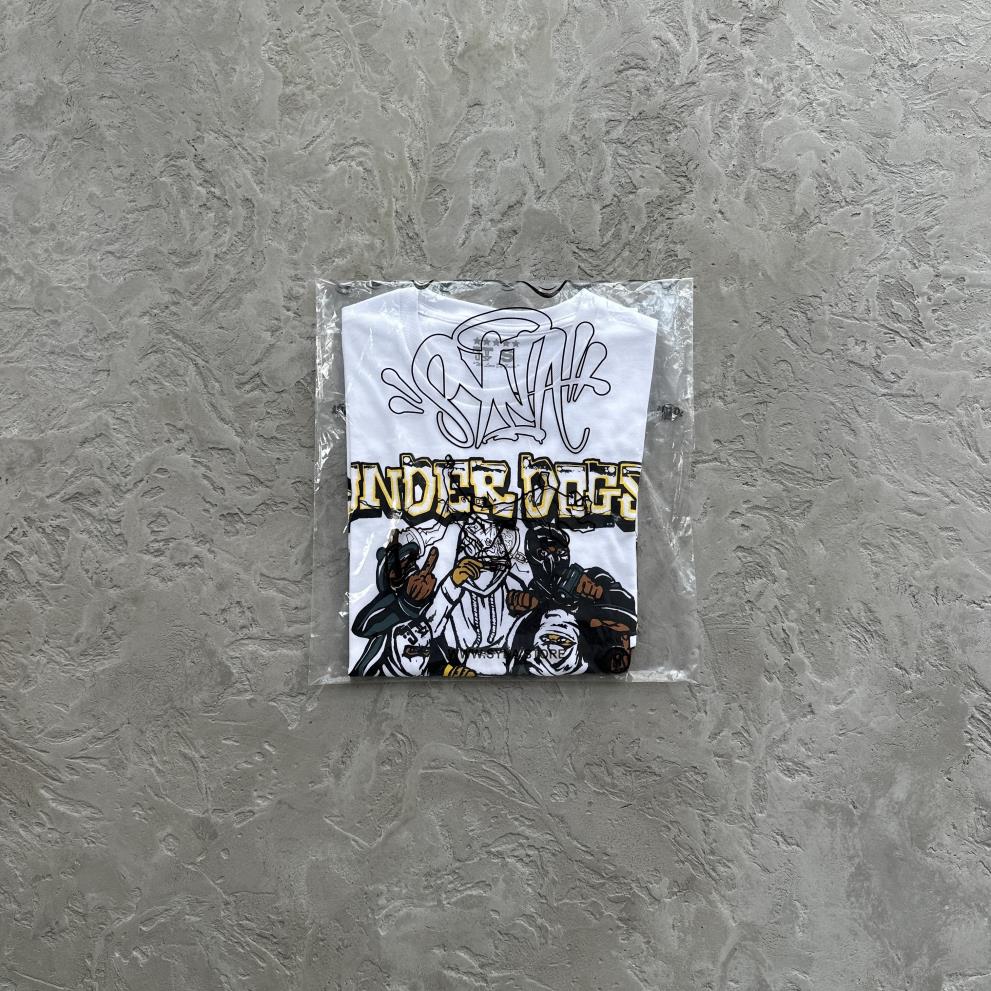underdogs ontop short sleeve tee-white
