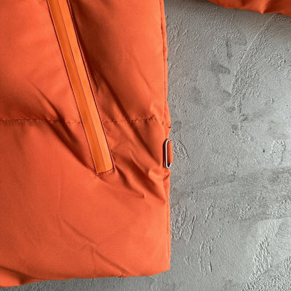hyperdrive technical puffer jacket-orange