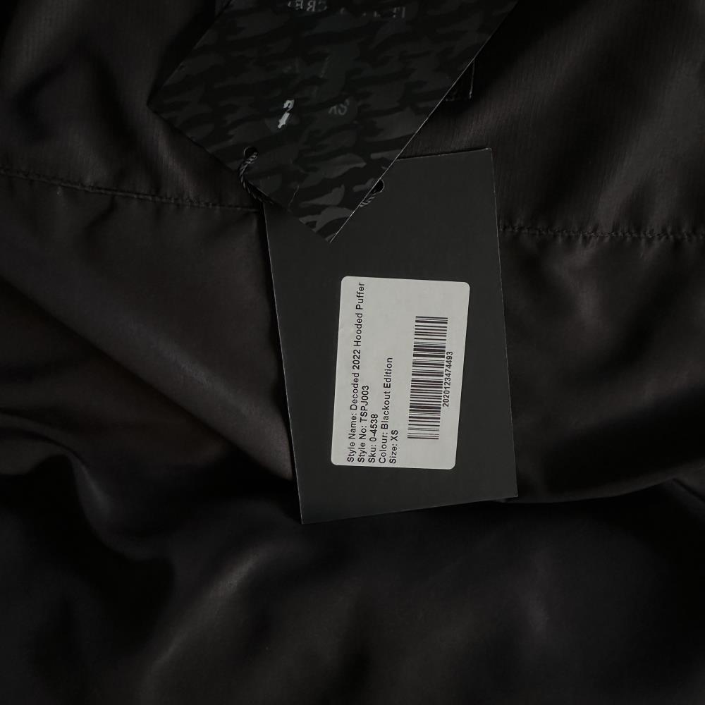 Decoded 2022 Hooded Puffer - dark