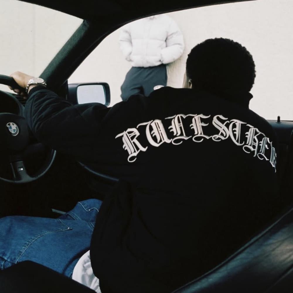 olde english bomber jacket-black