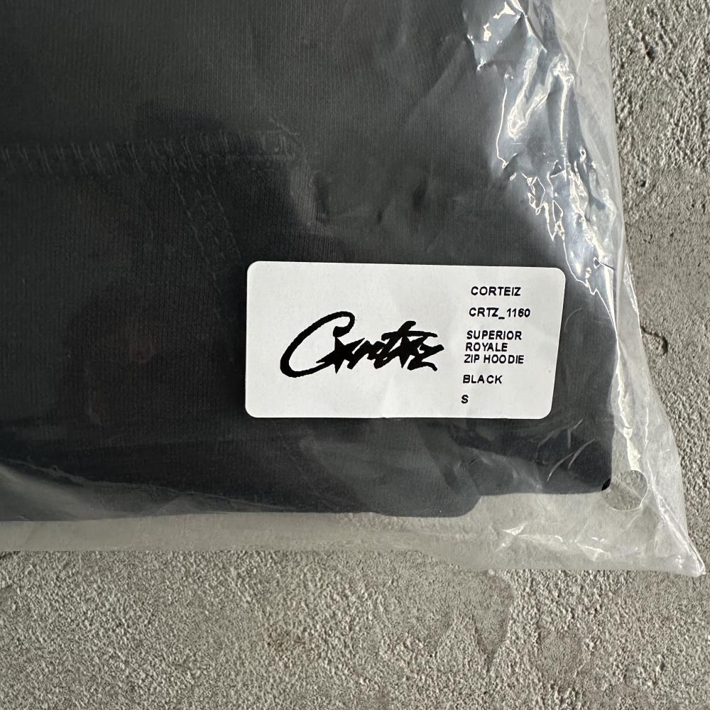 superior royale zip set-black