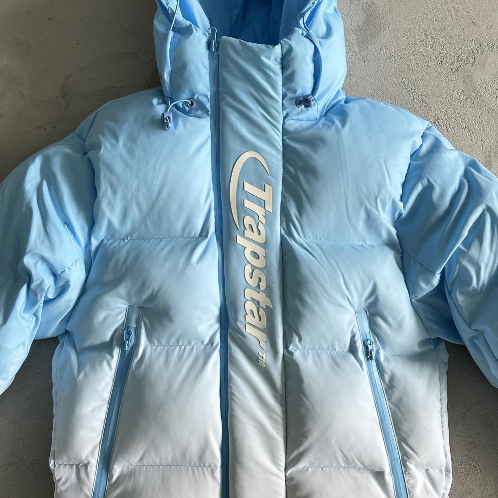 Decoded 2.0 Hooded Puffer Cashmere Blue Gradient Jacket