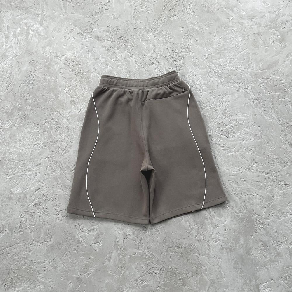 island pique polo set -grey
