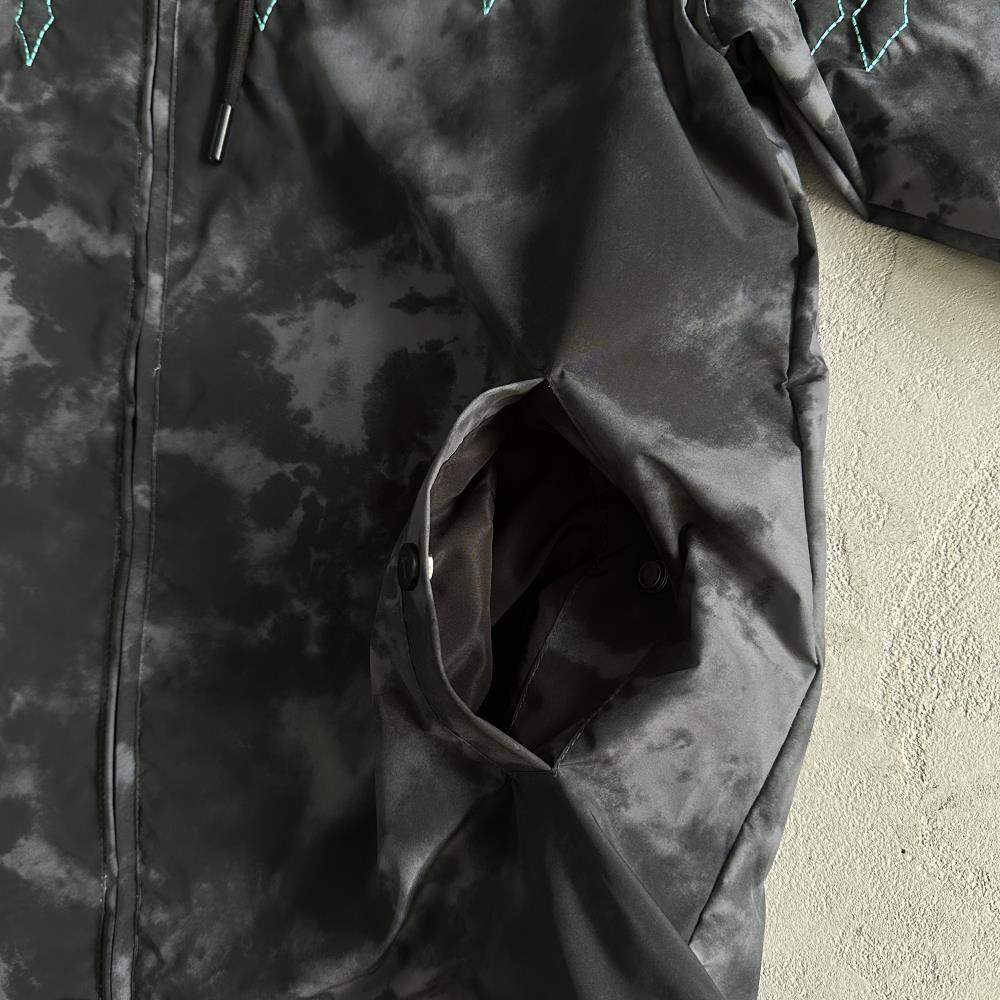 washed arch windbreaker