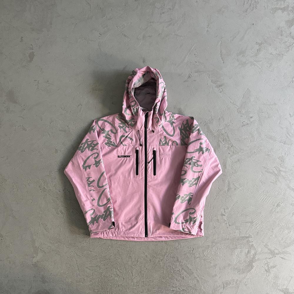 elitework shell jacke-pink