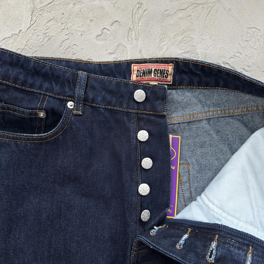 TYPE I FRAYED DENIM PANTS