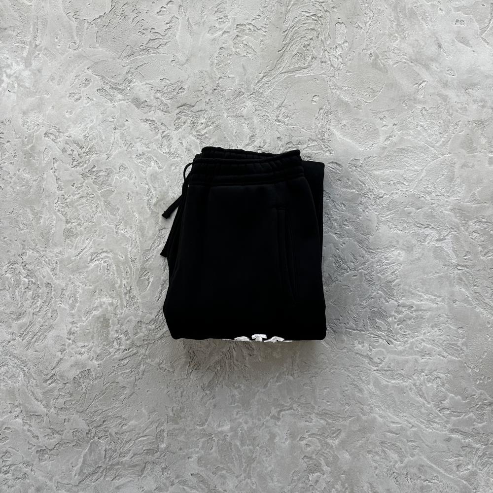 college arch open hem set-black