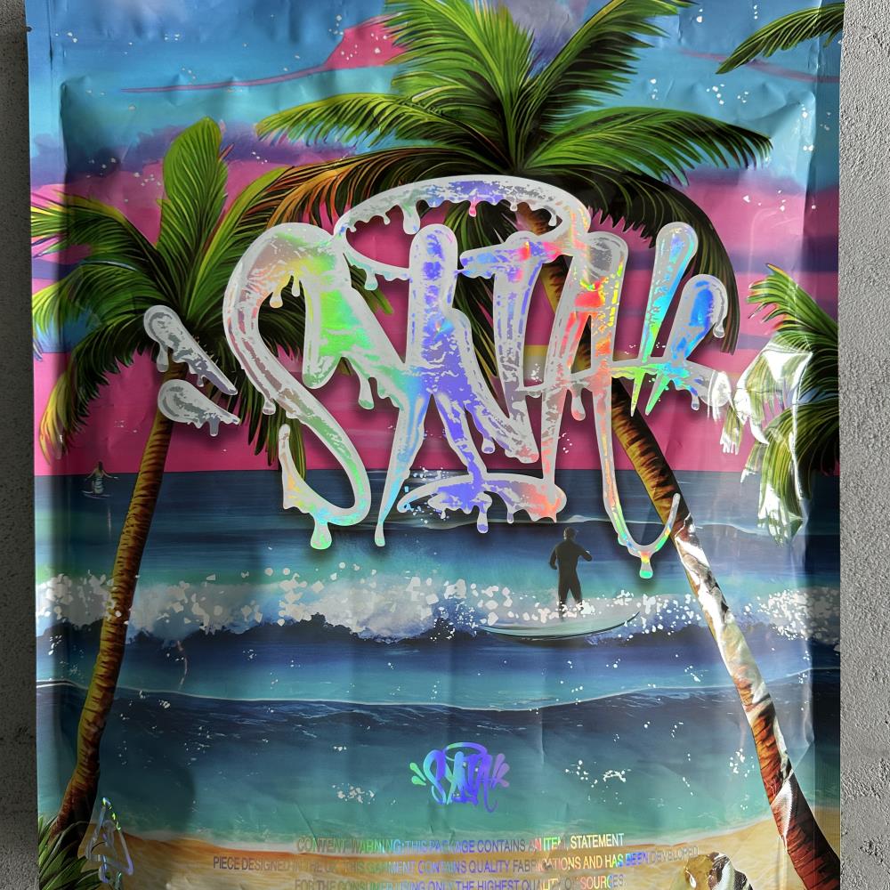 Syna Men's white and blue T-shirt set