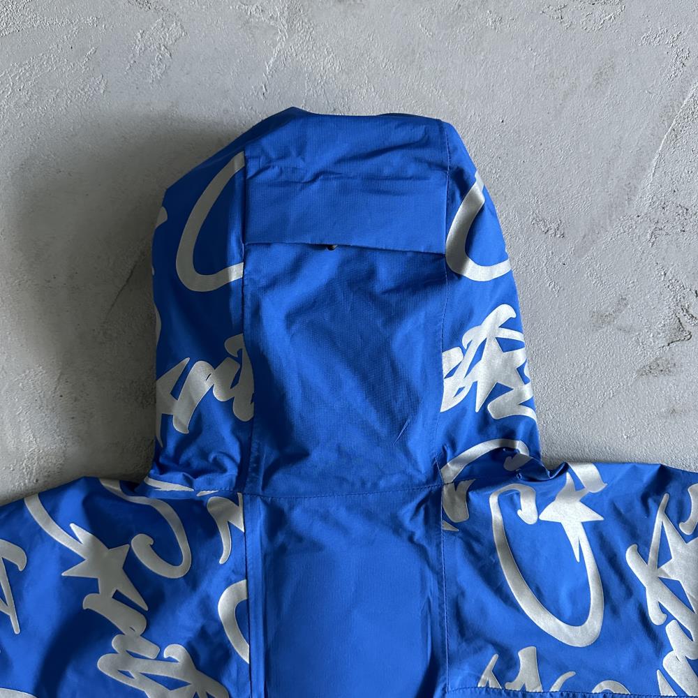 elitework shell jacket-blue