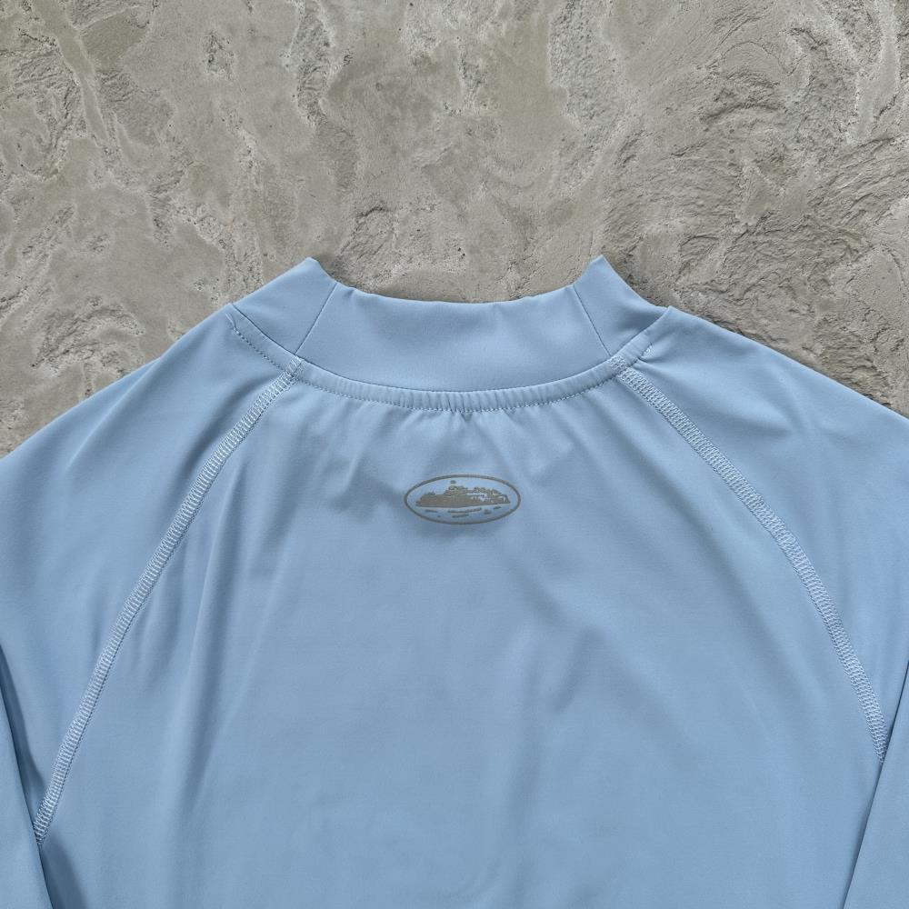 Why Always Me Compression Top 'Powder Blue'
