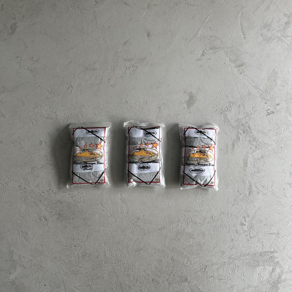 (3-pack) ALCATRAZ Boxer Briefs-White gray