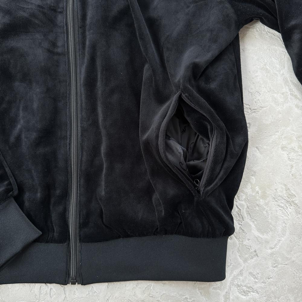Velvet Track Set - black black