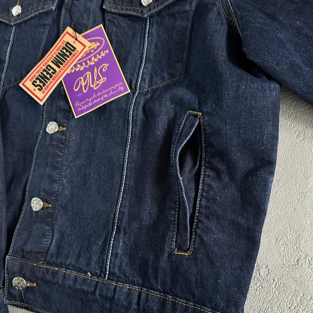 c-star denim jacket-dark wash