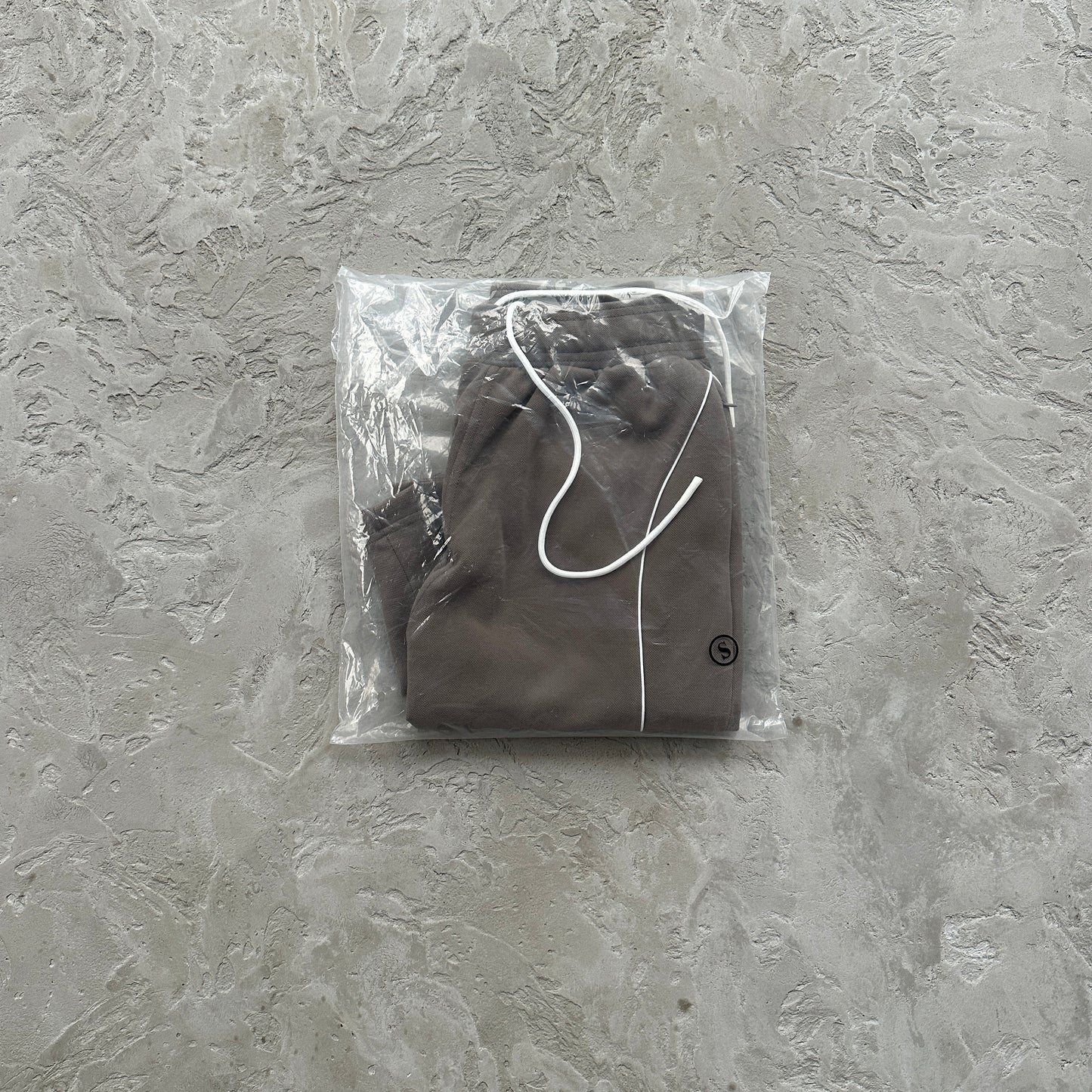 island pique polo set -grey