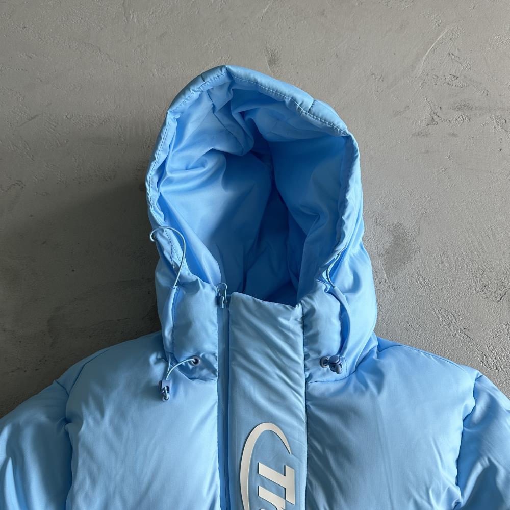 Decoded 2.0 Hooded Puffer Cashmere Blue Gradient Jacket
