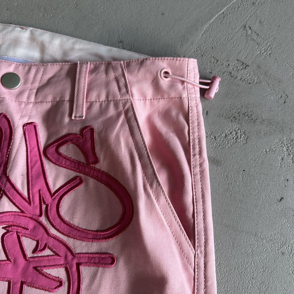 MT detachable cargo pants-pink