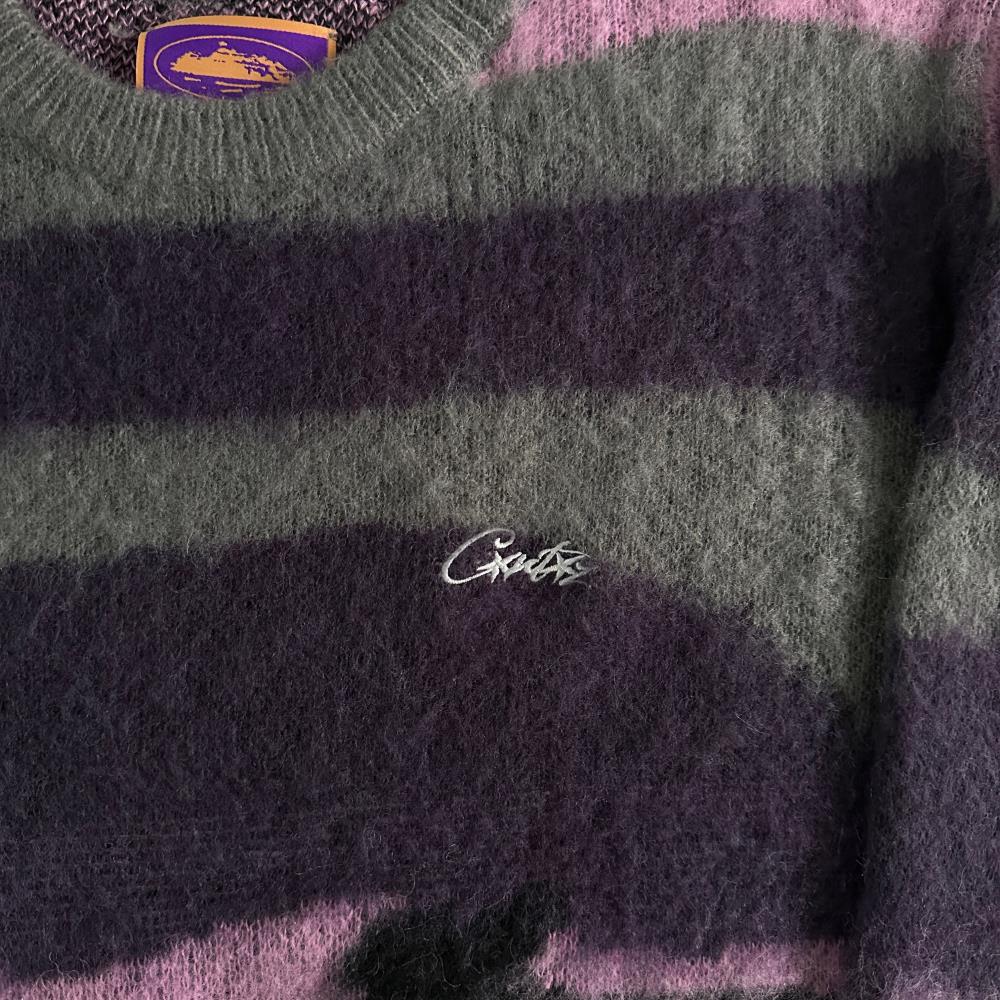 Mohair Purple Camo Knitted Jumper