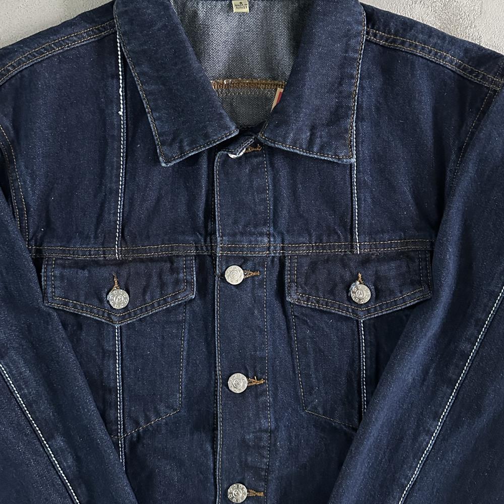 c-star denim jacket-dark wash