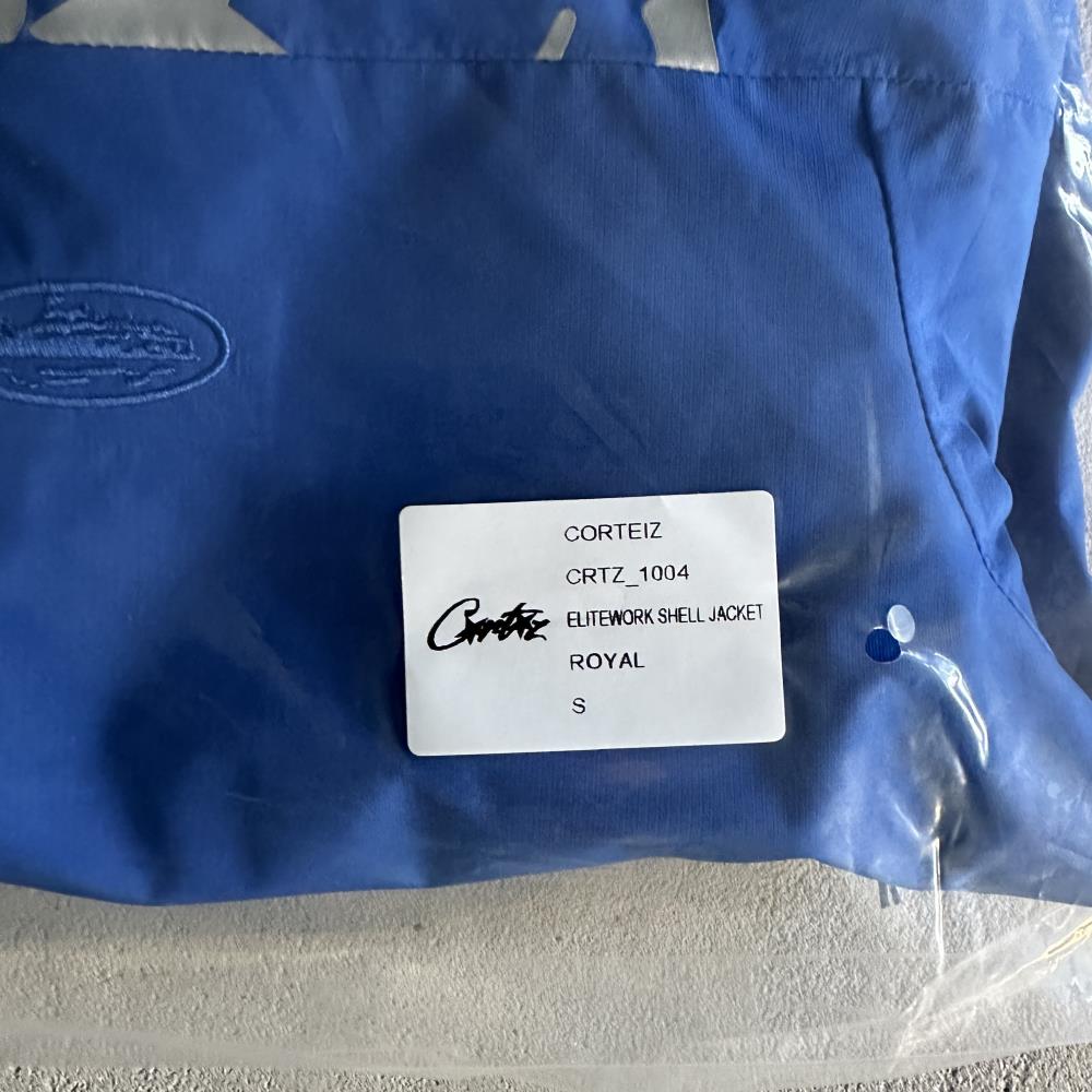elitework shell jacket-blue
