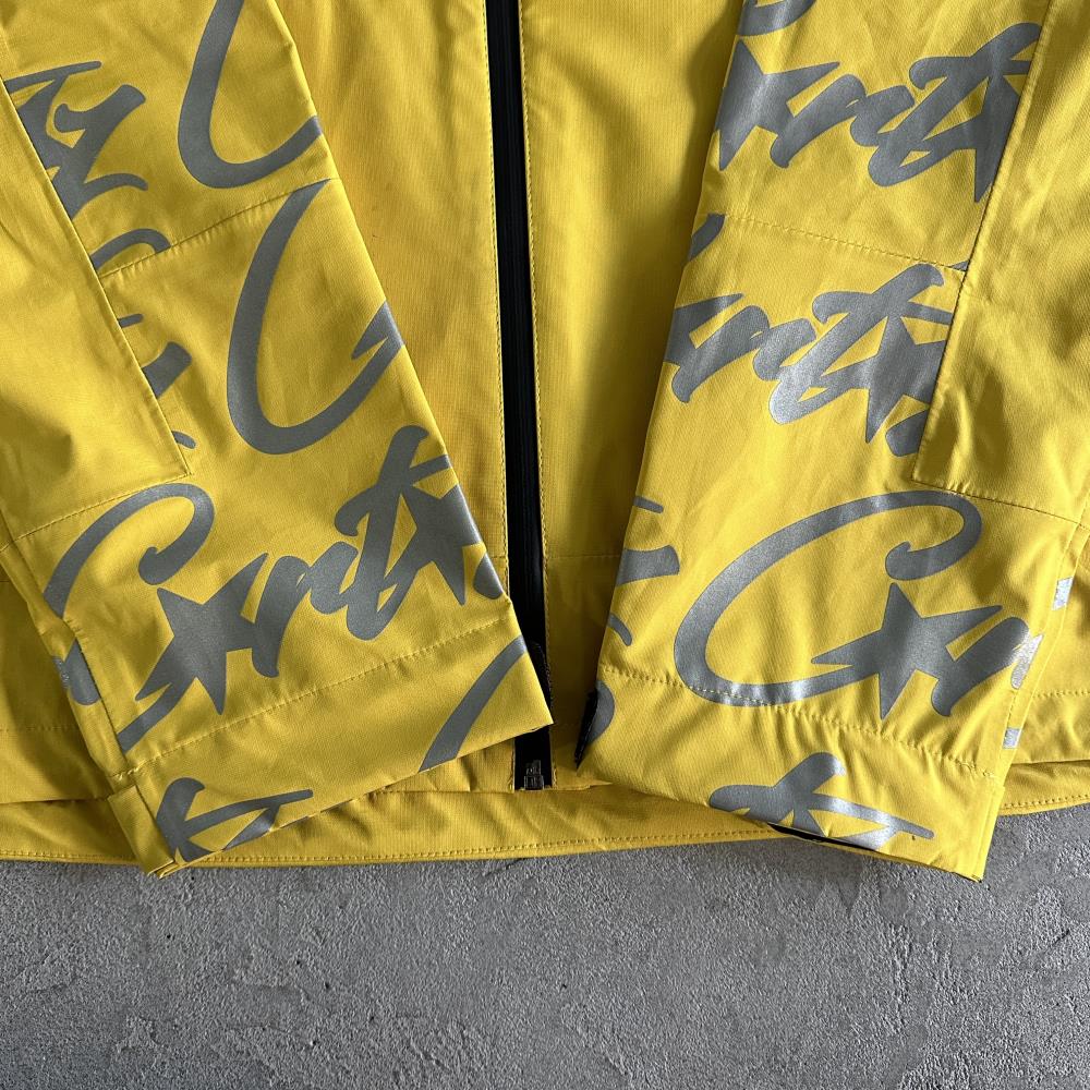 elitework shell jacke-yellow