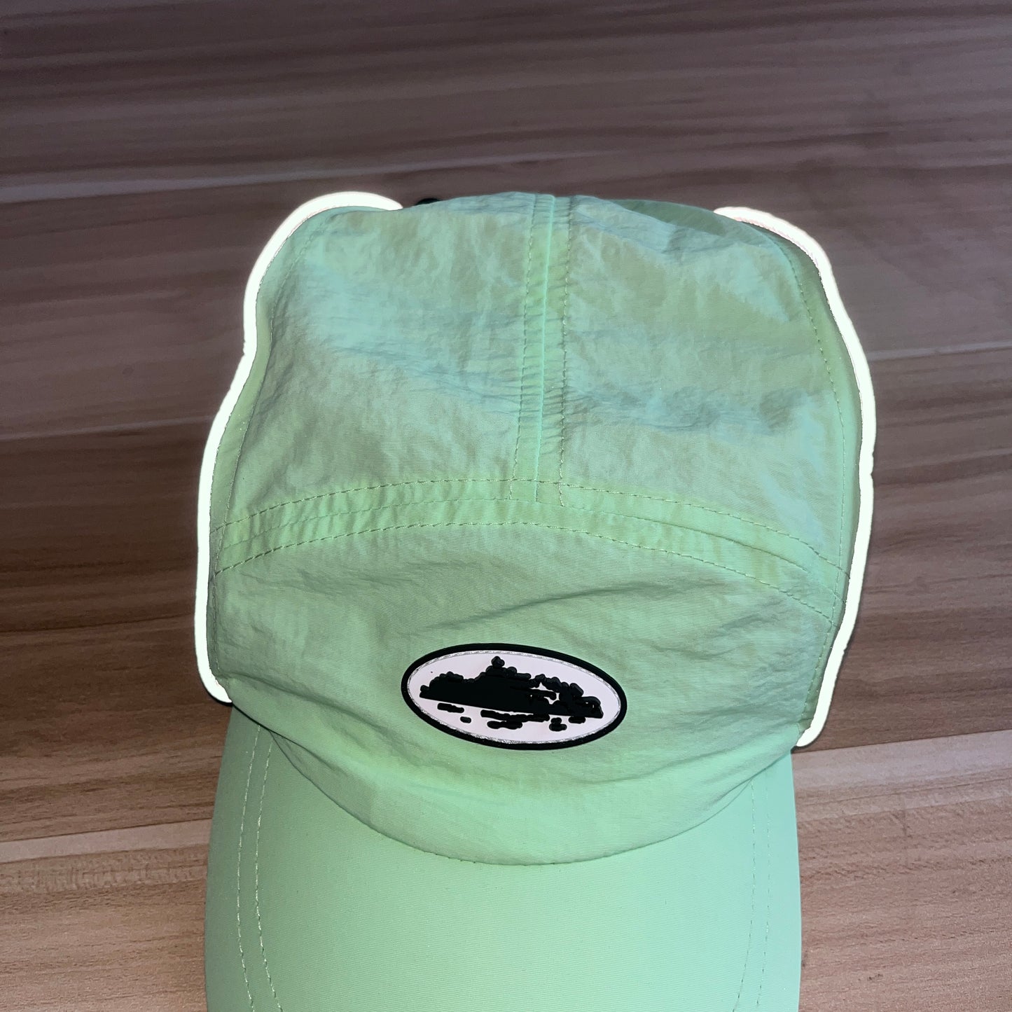 Fluorescent green hat