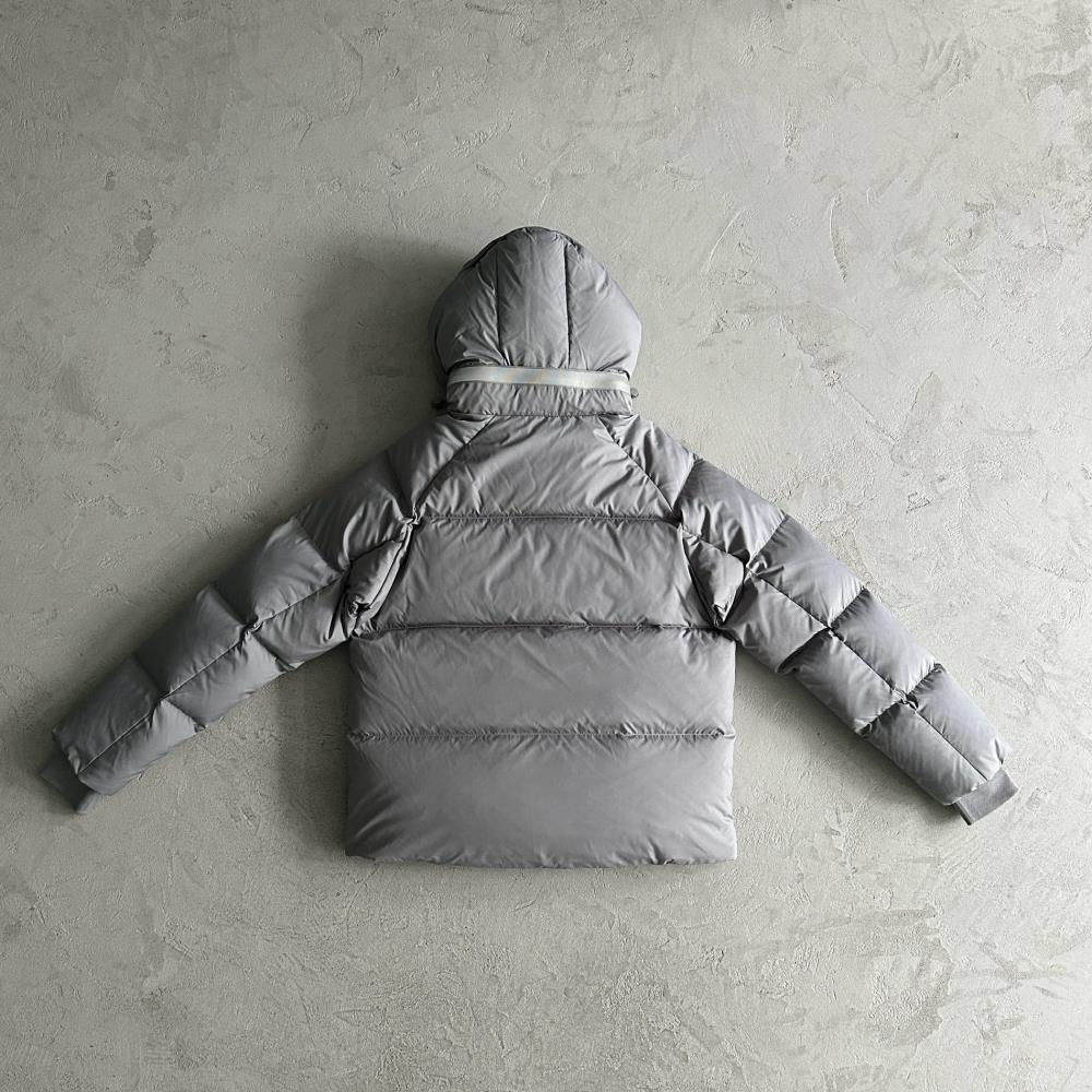 syna down jacket- grey
