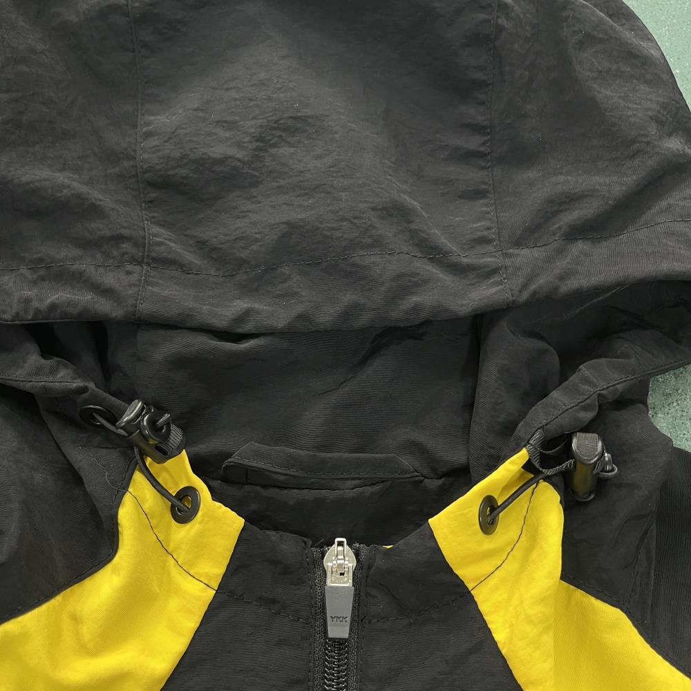 Yellow and black jacket
