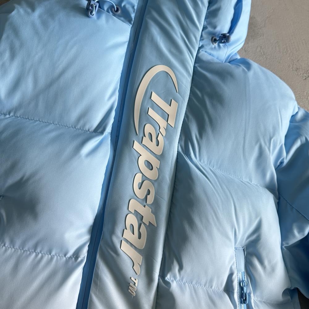 Decoded 2.0 Hooded Puffer Cashmere Blue Gradient Jacket
