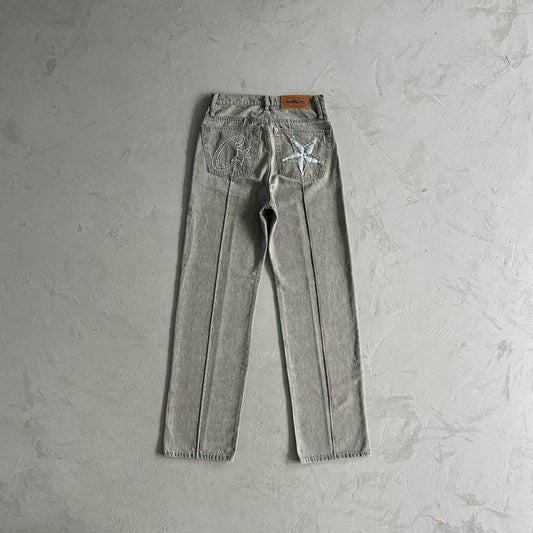 denim jeans-gray