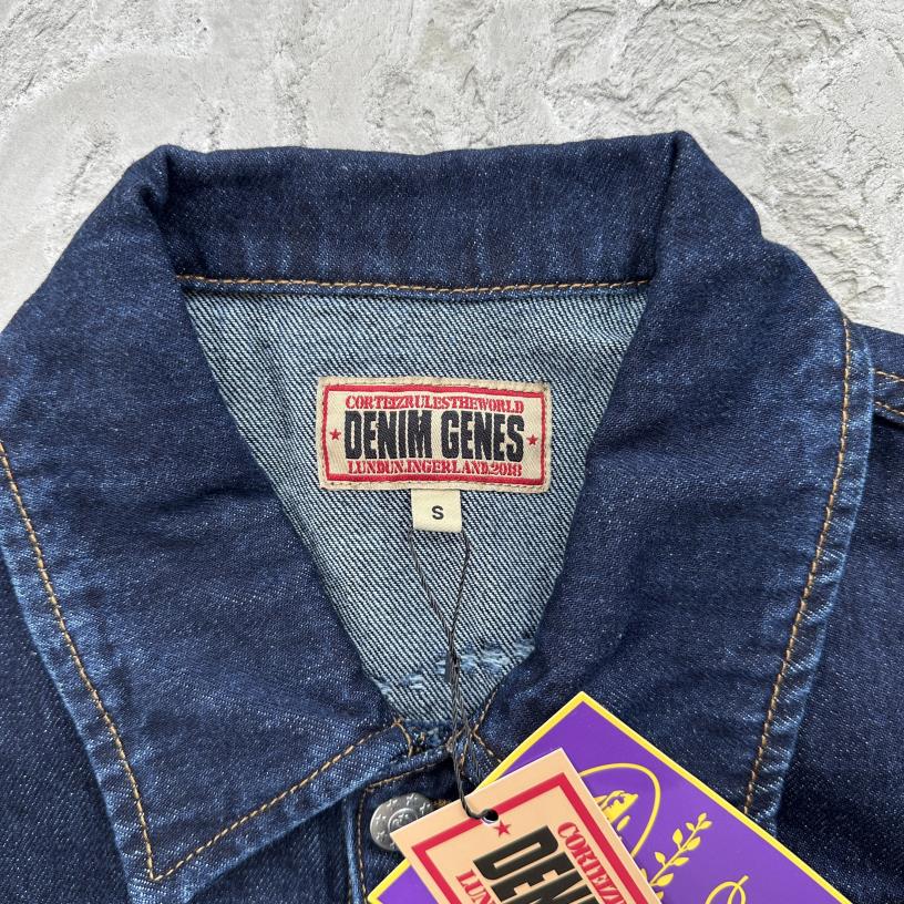 TYPE I FRAYED DENIM JACKET