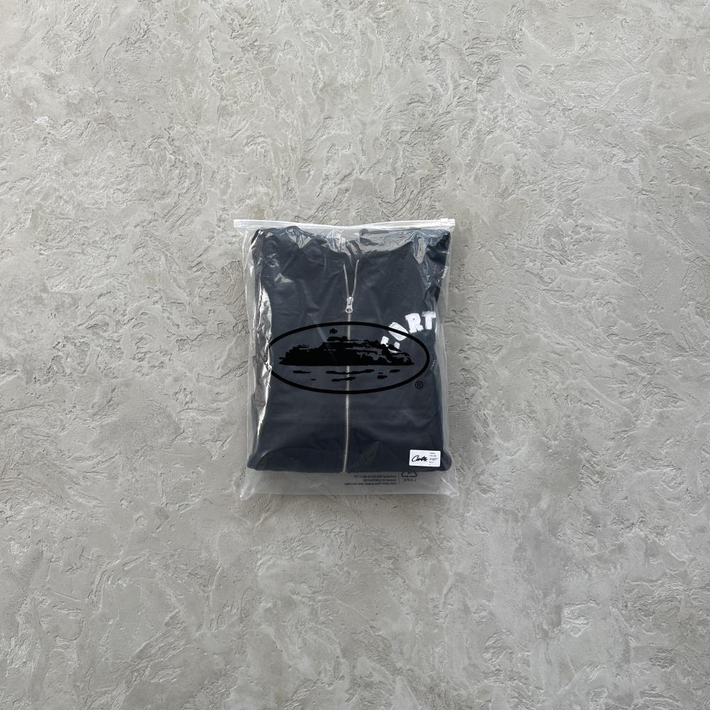college arch open hem set-black