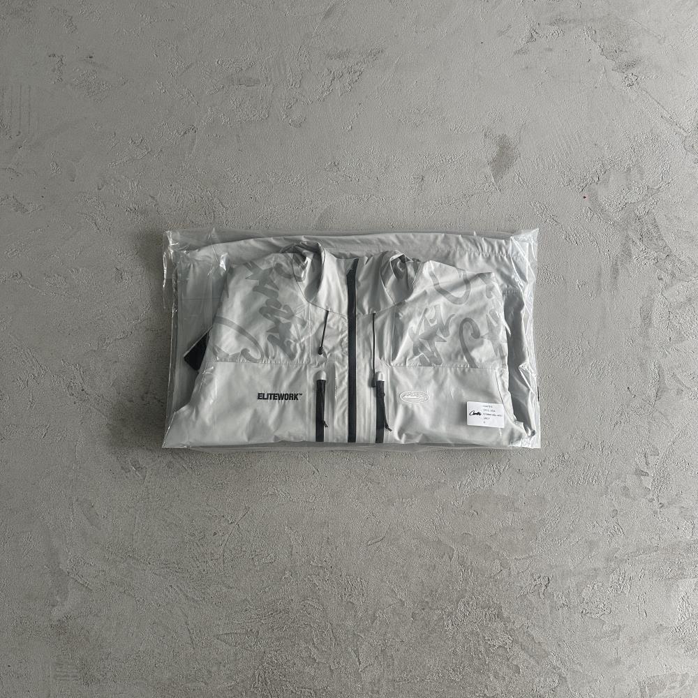 elitework shell jacket-grey