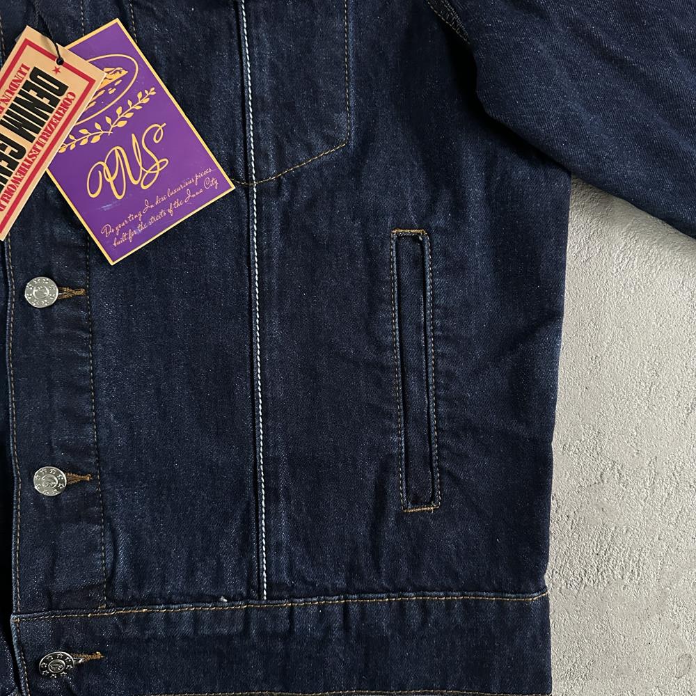 c-star denim jacket-dark wash