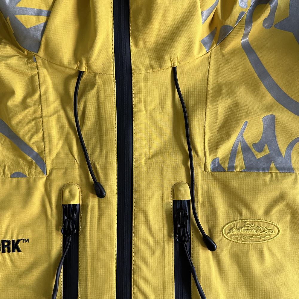 elitework shell jacke-yellow